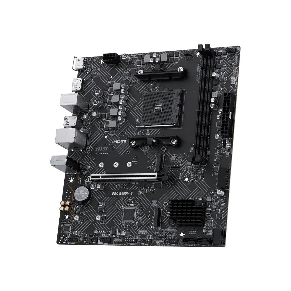 MSI PRO B550M-B AM4 AMD B550 ATX AMD Motherboard