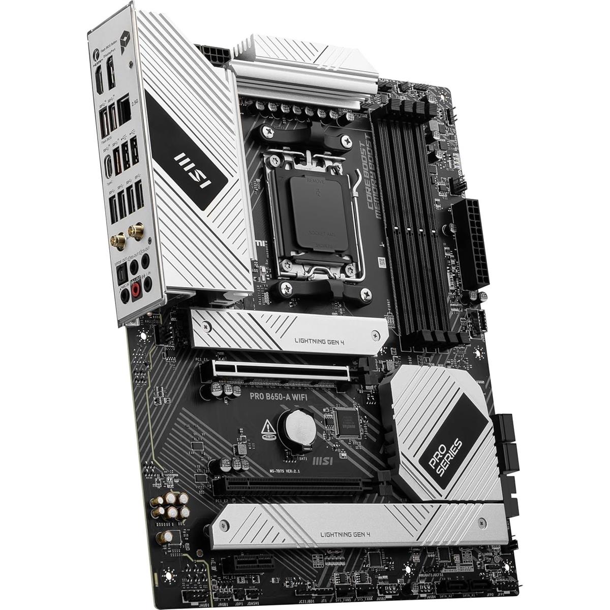 MSI Pro B650-A WiFi ProSeries Motherboard - PakByte  