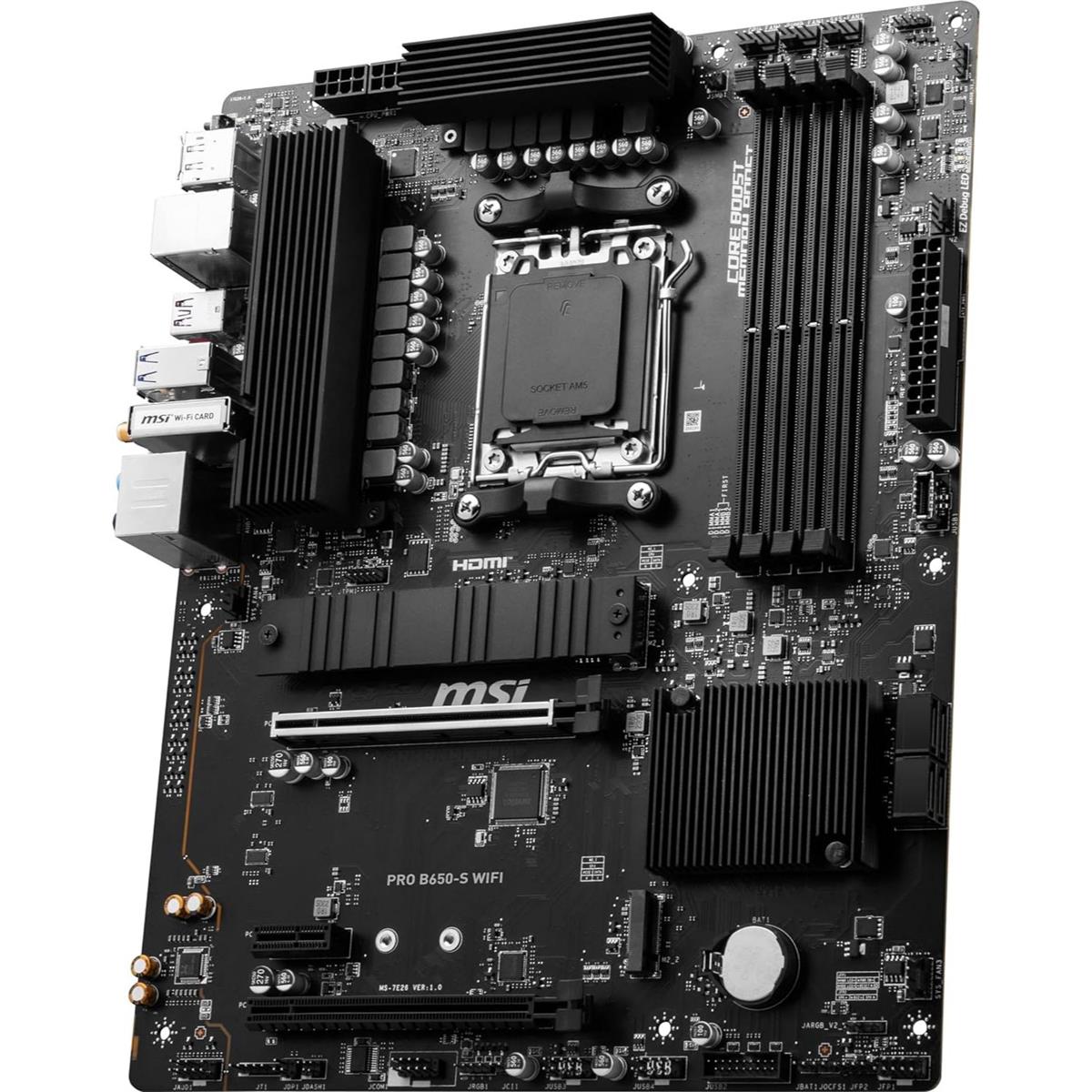 MSI Pro B650-S Wifi DDR5 Motherboard - PakByte  