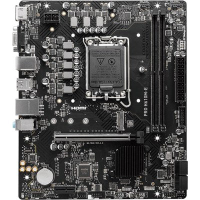 MSI Pro H610M-E DDR5 Intel Motherboard - PakByte  