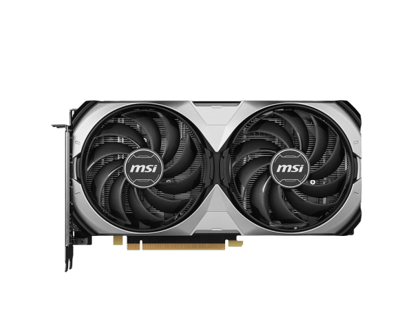 MSI GeForce RTX 4060 Ventus 2X  8GB OC Graphics Card - White - PakByte Computers 