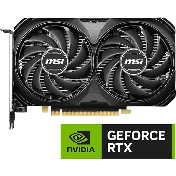 MSI Gaming GeForce RTX 4060 Ti 8GB GDRR6 Ventus 2X 8G OC Graphics Card - PakByte Computers 