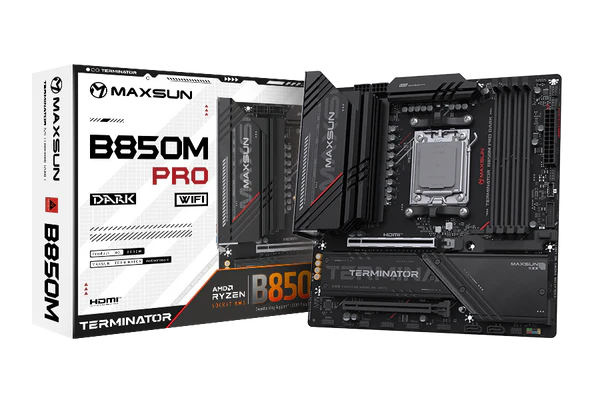 Maxsun MS-Terminator B850M PRO Dark WIFI Motherboard