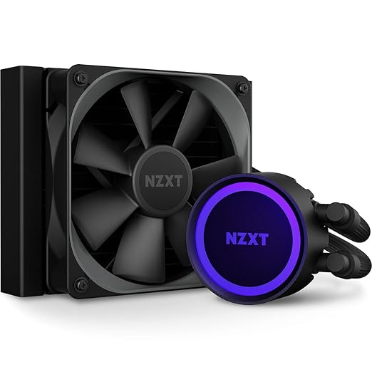 NZXT Kraken 120 - RL-KR120-B1 - AIO CPU Liquid Cooler - Black - PakByte  