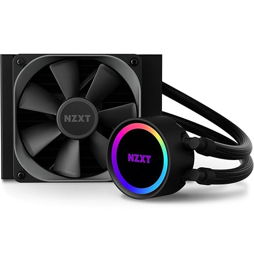 NZXT Kraken 120 - RL-KR120-B1 - AIO CPU Liquid Cooler - Black - PakByte  