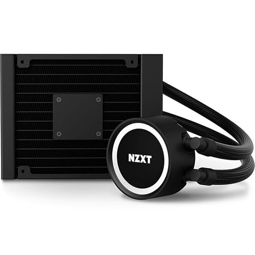 NZXT Kraken 120 - RL-KR120-B1 - AIO CPU Liquid Cooler - Black - PakByte  