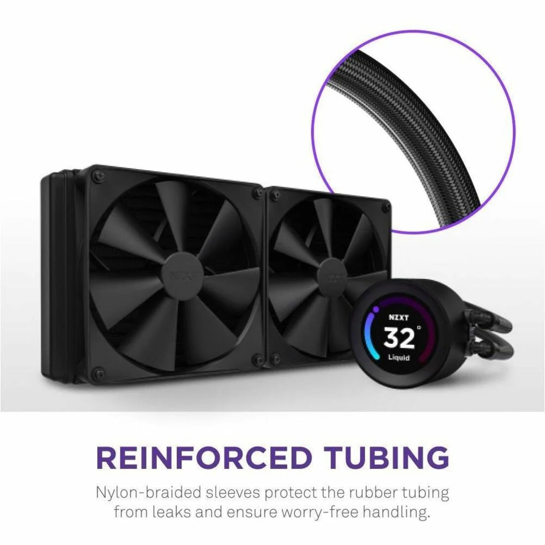 NZXT Kraken Elite 280 280mm AIO Liquid CPU Cooler - Black