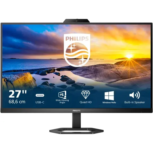 Philips 27E1N5600HE - 75Hz 2K 1440p QHD IPS 27" LCD Monitor