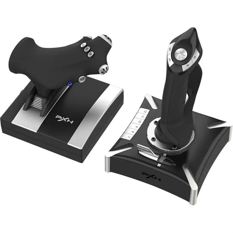 PXN 2119 Pro PC Joystick, 8-Way Hat Switch, Vibration Function - Black