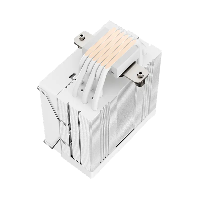 Power Train Aeolus MK2 ARGB CPU Air Cooler with Real-Time Display - White
