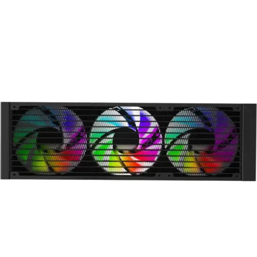 REDRAGON CCW-1017 360 CPU Liquid Cooler With Temperature Display 3x 12cm RGB Fans - PakByte  