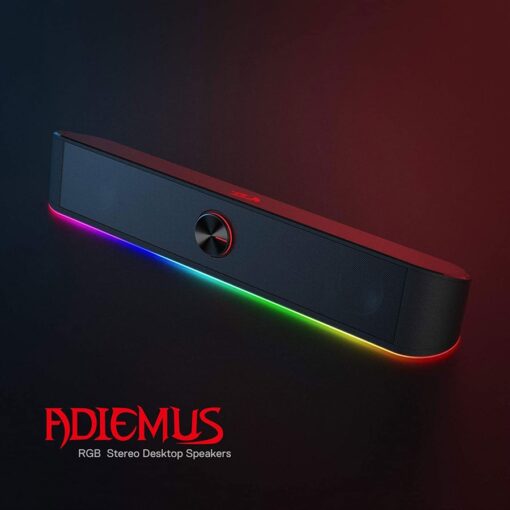 REDRAGON GS560 ADIEMUS GAMING SPEAKER SOUNDBAR BLACK - PakByte  
