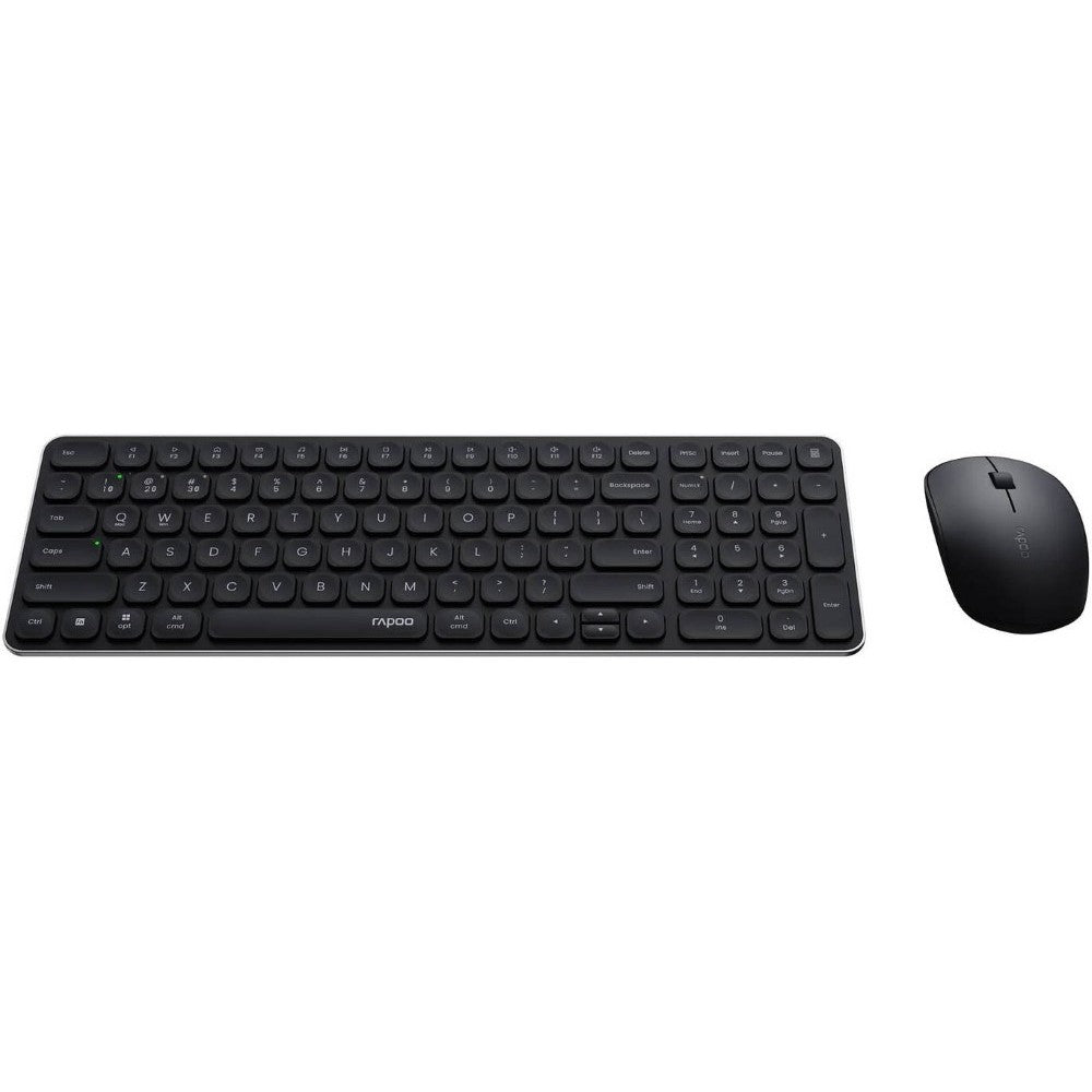 Rapoo 9320M Bluetooth Wireless Multi-Mode Keyboard Mouse Combo – Dark Grey