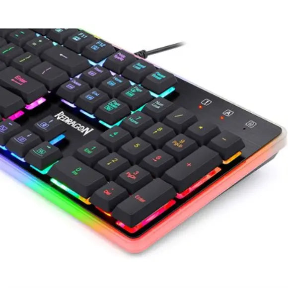 Redragon CENTAUR 2 Rainbow Membrane Gaming Keyboard - PakByte Computers 