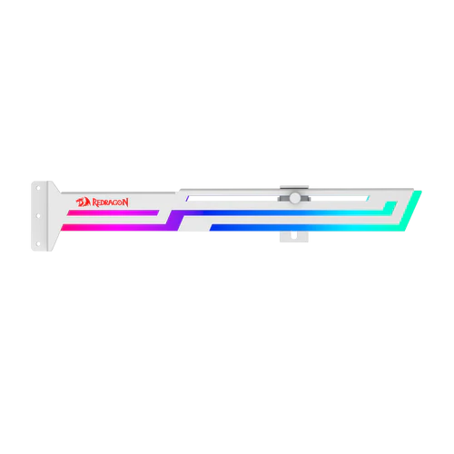Redragon RGB GPU Support Bracket (White) - PakByte  