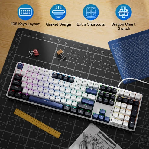 Redragon WYVERN K689 Wired Mechanical Gaming Keyboard
