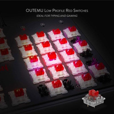 Redragon SHRAPNEL K589 RGB  Mechanical Gaming Keyboard - PakByte Computers  