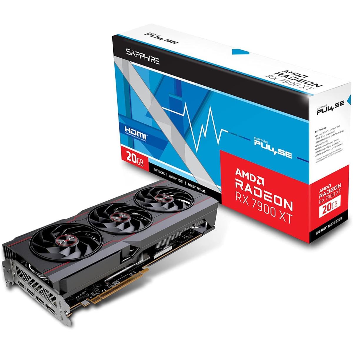 SAPPHIRE PULSE RX 7900 XT 20GB Graphics Card