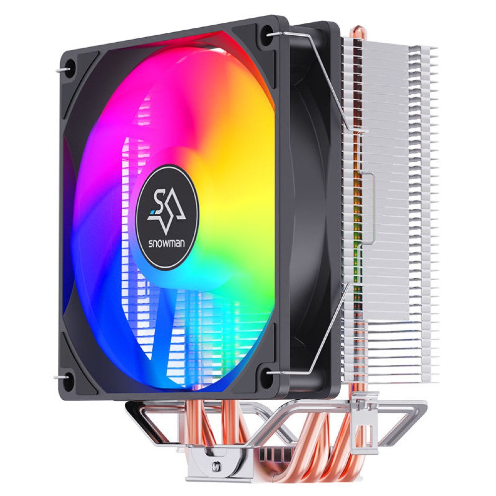 Snowman C400 ARGB CPU Cooler 120mm Fan 4 Copper Heatpipes
