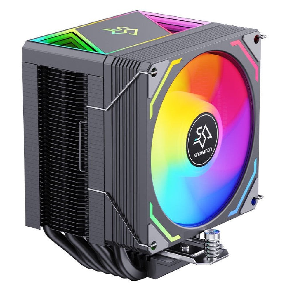 Snowman MX96-V4 ARGB CPU Cooler – Black