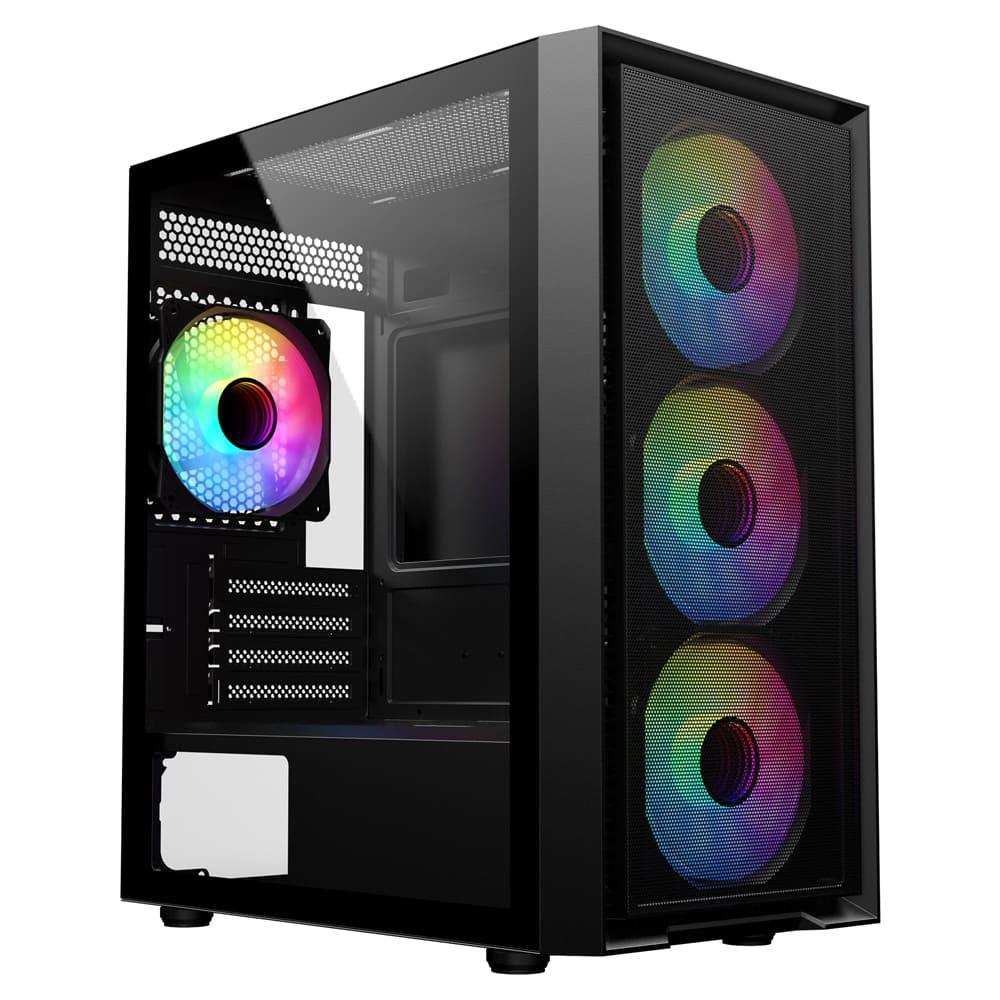 Sama M203 M-ATX 4x ARGB Fans Pre-Installed - PakByte  