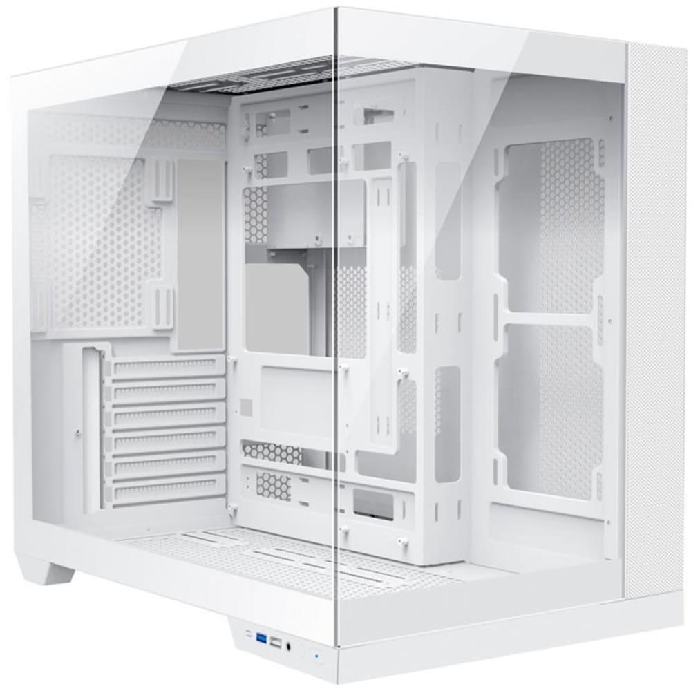 Sama Neview A721 3x ARGB Fans BTF Support ATX Computer Case - White