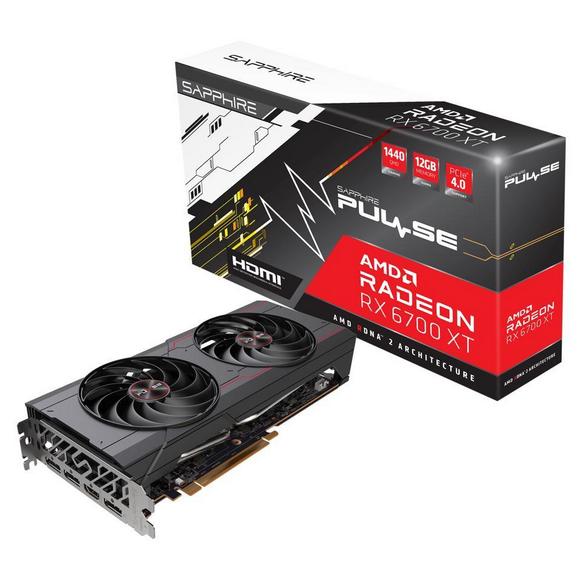 Sapphire Pulse AMD Radeon RX 6700 XT 12GB GDDR6 Graphics Card