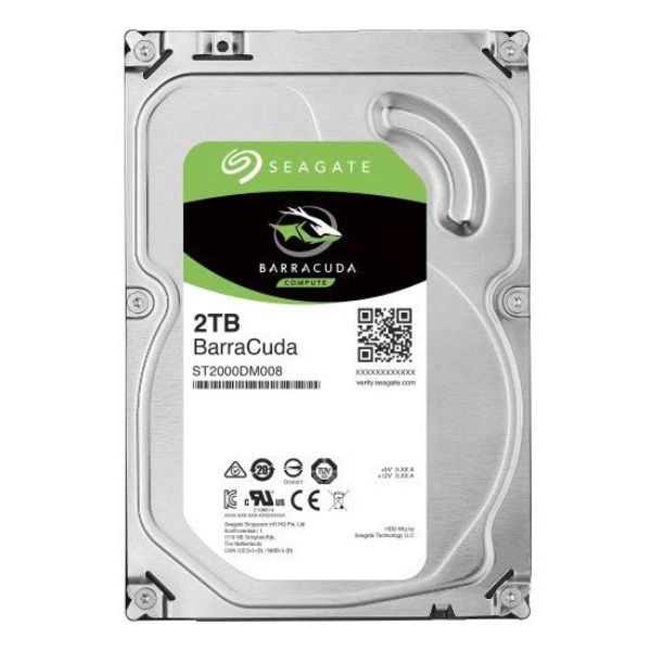 Seagate Barracuda ST2000DM008 2TB 3.5" Internal Hard Drive