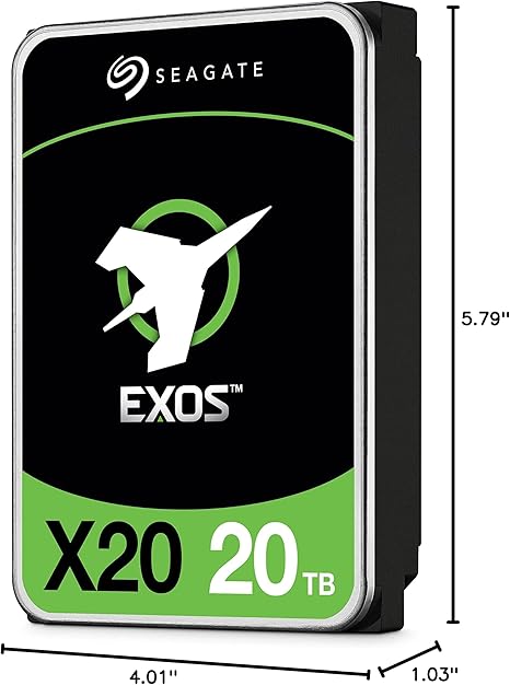 Seagate Exos X20 20TB Internal Hard Drive - PakByte Computers  
