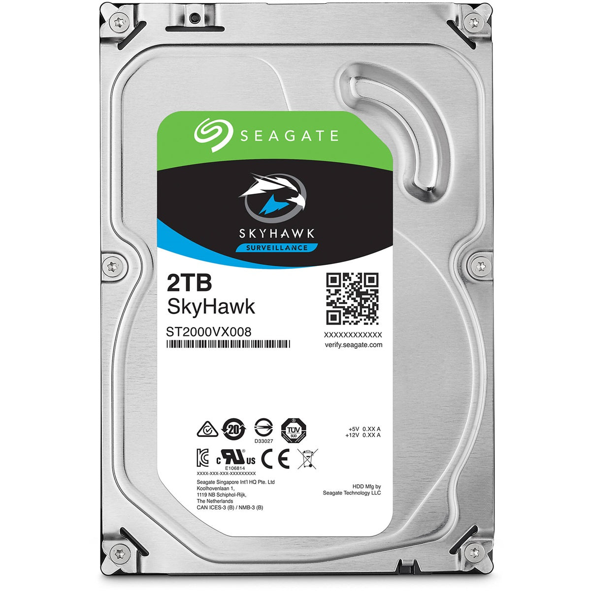 Seagate SkyHawk 2TB Surveillance 3.5" SATA Hard Drive - PakByte Computers  