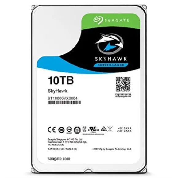 Seagate SkyHawk 10TB Surveillance Hard Drive (ST10000VX0004) - PakByte Computers 