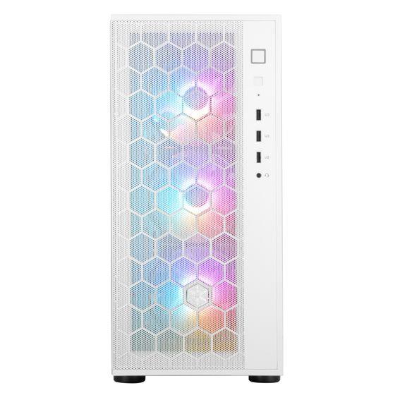 SilverStone FARA R1 PRO V2 ARGB Mid-Tower ATX Case - White