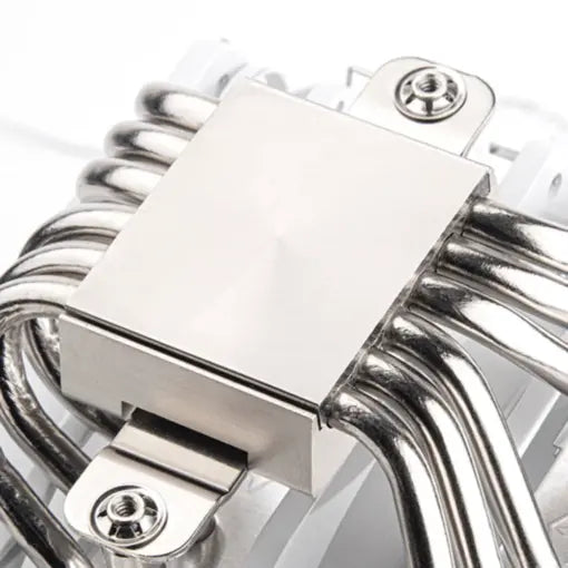 SilverStone SST-HYD120W-ARGB-V2 Hydrogon D120 White ARGB Dual Tower CPU Cooler With 6 Heat-pipes and Dual 120mm ARGB Fans - PakByte  