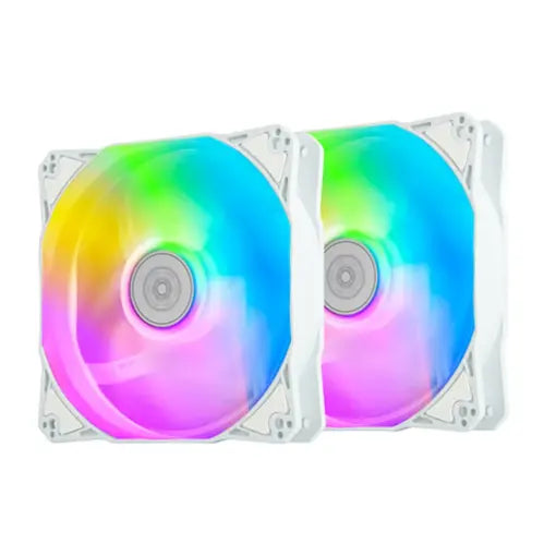 SilverStone SST-HYD120W-ARGB-V2 Hydrogon D120 White ARGB Dual Tower CPU Cooler With 6 Heat-pipes and Dual 120mm ARGB Fans - PakByte  