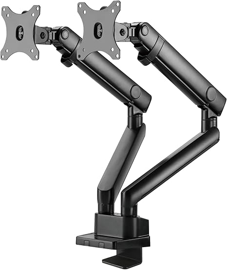 SilverStone Technology ARM25 Dual Monitor Arm - Black - PakByte Computers  