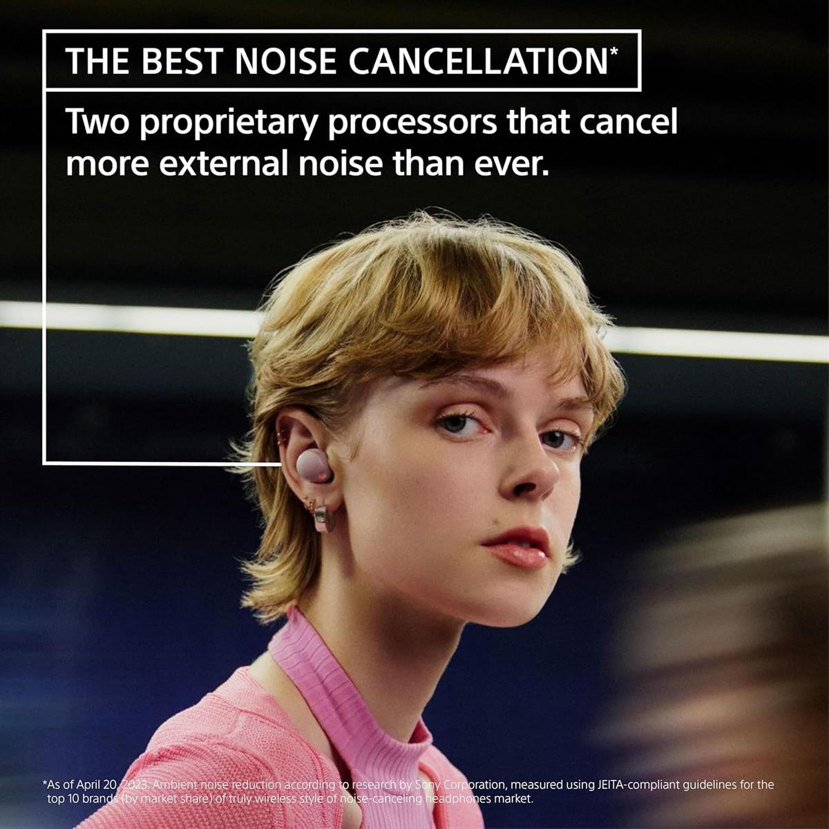 Sony WF-1000XM5 Wireless Bluetooth Earbuds - Smoky Pink - PakByte Computers  
