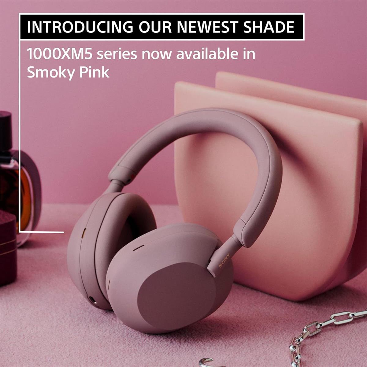 Sony WH-1000XM5 Wireless Headphones - Smoky Pink - PakByte Computers  