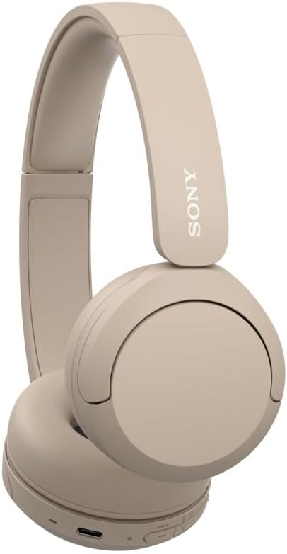 Sony WH-CH520 Wireless Bluetooth Headphones - Cappuccino - PakByte Computers  