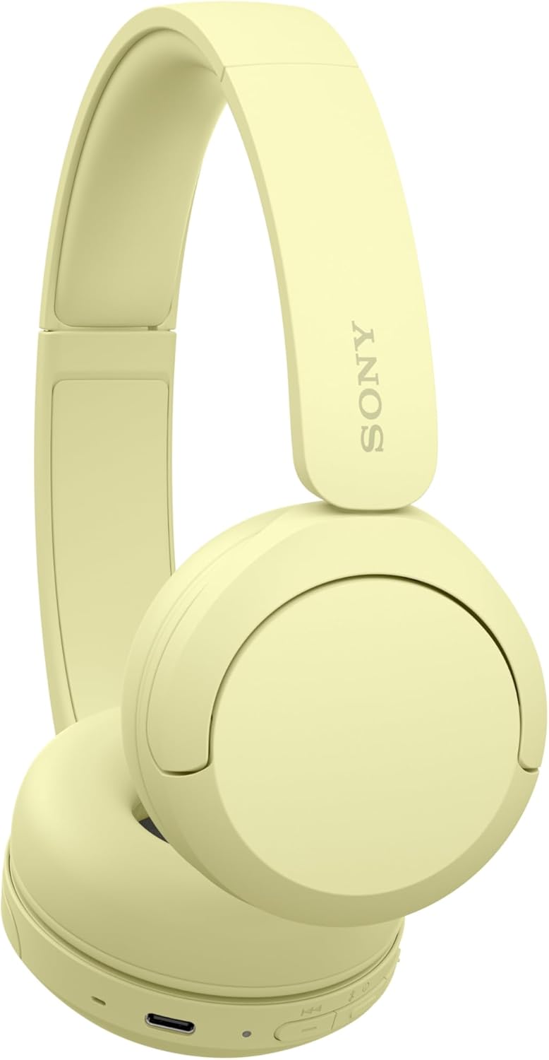 Sony WH-CH520 Wireless Bluetooth Headphones - Yellow - PakByte Computers  