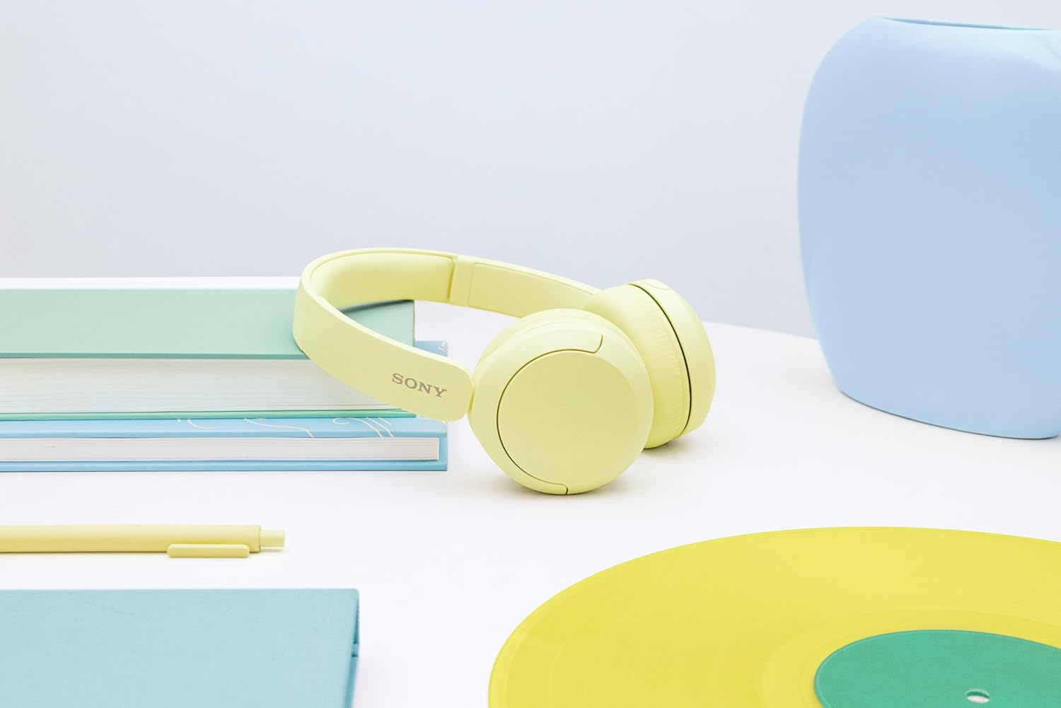 Sony WH-CH520 Wireless Bluetooth Headphones - Yellow - PakByte Computers  