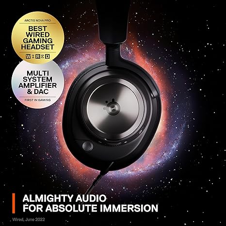 SteelSeries Arctis Nova Pro Multi-System Wired Gaming Headset - PakByte Computers  