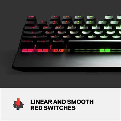 SteelSeries Apex 7 TKL RGB Red Switches Mechanical Gaming Keyboard - PakByte Computers  