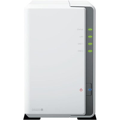 Synology DS223J 2-Bay Diskstation NAS, Diskless - PakByte Computers  