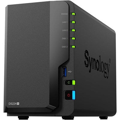 Synology DiskStation DS224+ 2-Bay Diskless NAS - PakByte Computers  