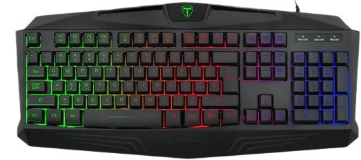 T-Dagger Tanker Rainbow TGK106 Wired Gaming Keyboard