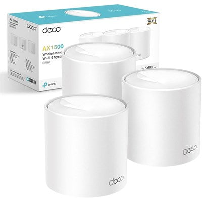 TP-Link Deco X10 AX1500 Whole Home Mesh Wi-Fi 6 System (3-Pack)