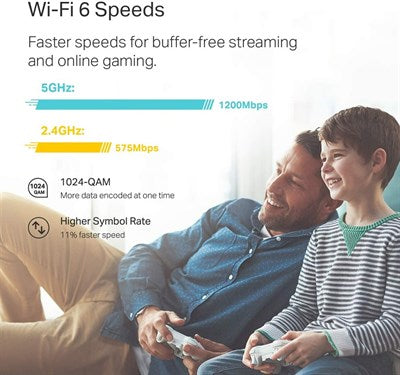 TP-Link Deco X20 AX1800 Whole Home Mesh Wi-Fi 6 System (3-Pack)