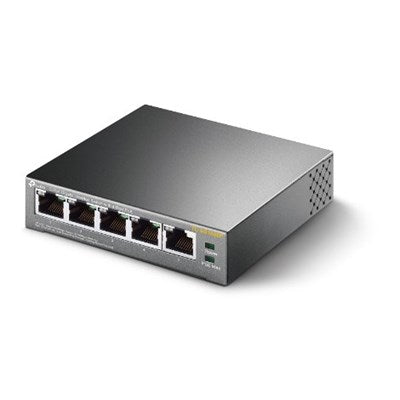 TP-Link TL-SG1005P 5-Port Gigabit Desktop Switch with 4-Port PoE, QoS, and IGMP Snooping