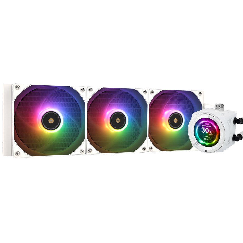 Thermalright Core Vision 360 ARGB AIO CPU Liquid Cooler - White