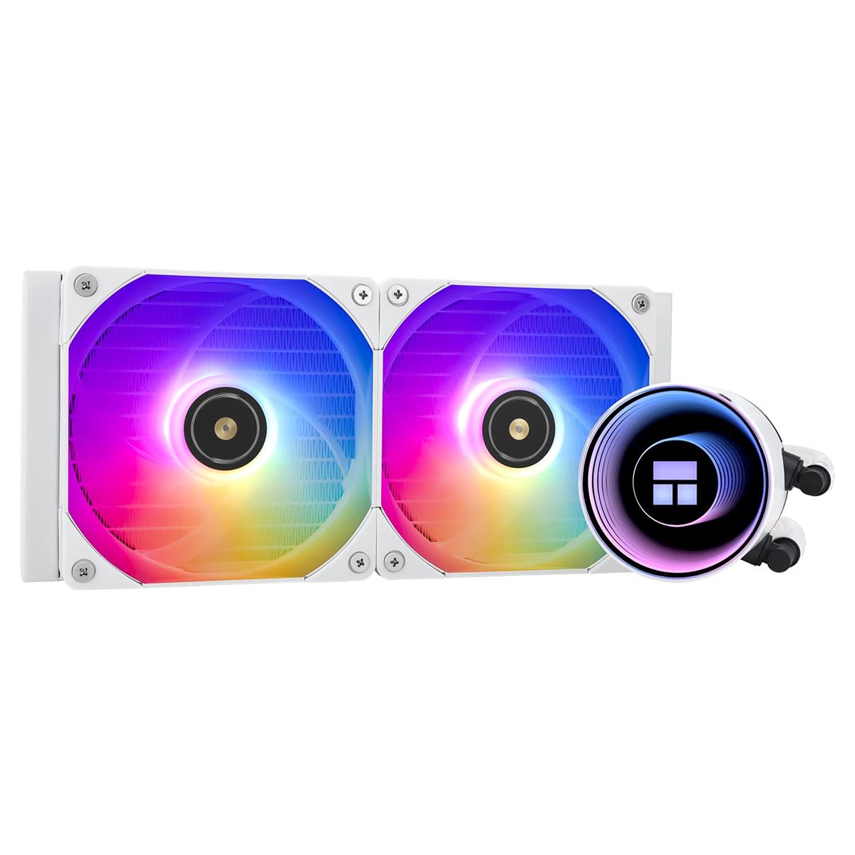 Thermalright Frozen Notte 240 White ARGB AIO 240mm Liquid CPU Cooler - PakByte  